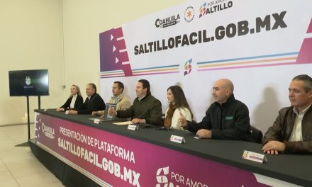 Presenta Saltillo nueva plataforma digital