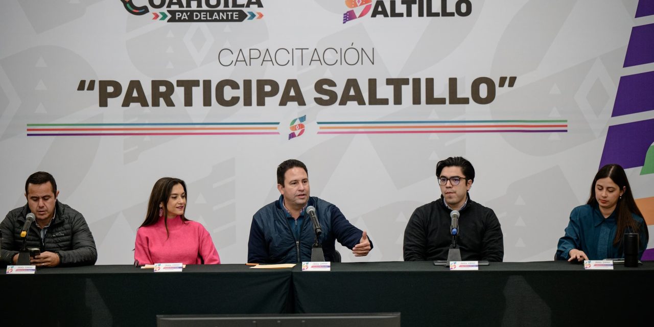 Inicia Javier Díaz programa ‘Participa Saltillo’