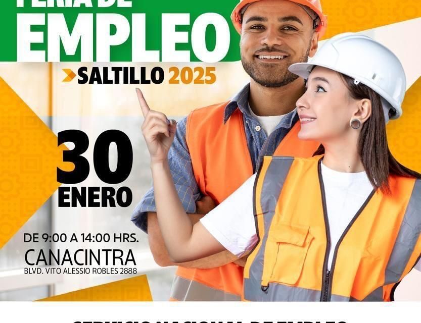Anuncian Feria del Empleo para la región Sureste