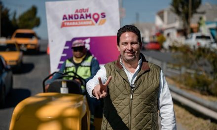 Supervisa Javier Díaz cuadrillas de bacheo y limpieza