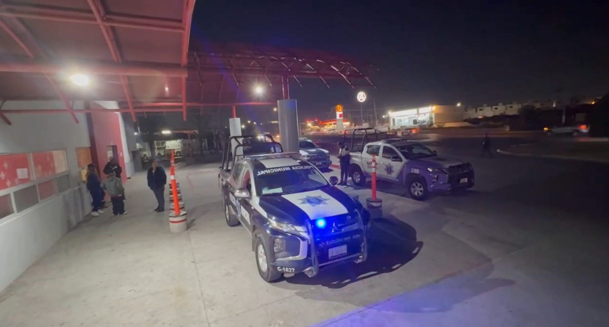 Saltillo: Recibe balazo en un glúteo, atacante logró ser detenido