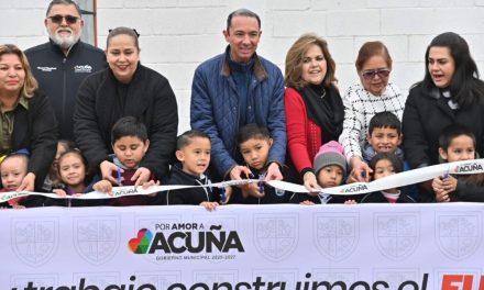 Gobierno de Acuña realiza brigada ‘Por amor a tu escuela’