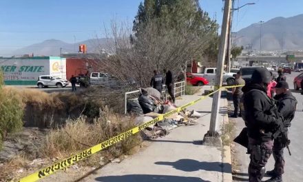Hallan a hombre sin vida al interior de un arroyo en Saltillo