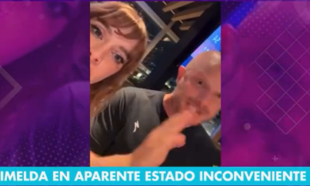 Exhiben a Imelda Tuñón en presunto estado inconveniente con Facundo