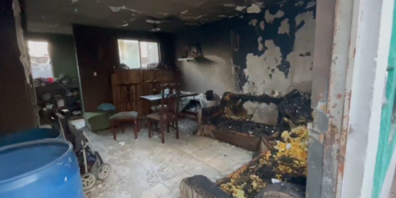 Familia queda atrapada en inendio en la Bellavista y tienen que saltar por la ventana para salvar sus vidas