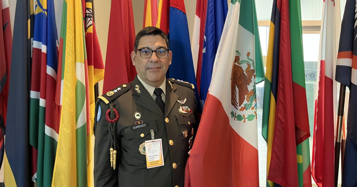 Nombran a general mexicano para liderar misión de paz de la ONU