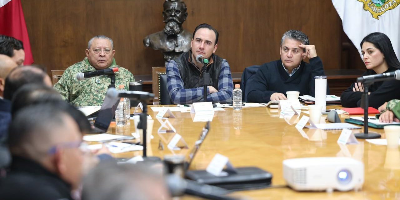 Abordan atención a repatriados y blindaje de Coahuila en reunión de seguridad