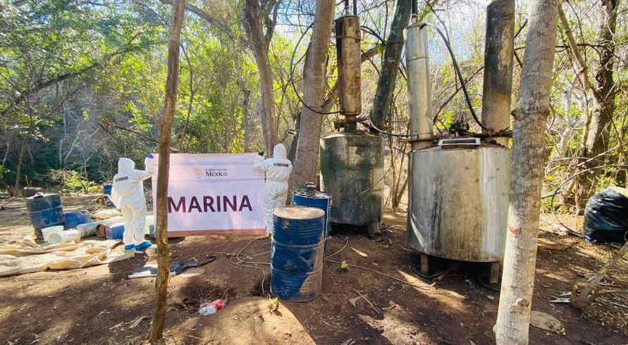 Desmantelan laboratorio clandestino en Culiacán, Sinaloa