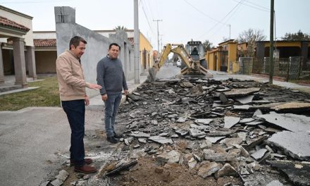 Realizan obras de recarpeteo en San Buenaventura