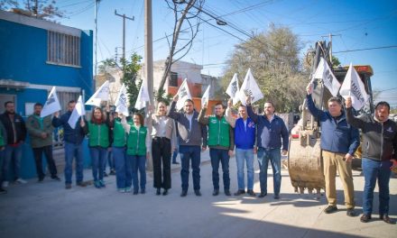 Arranca Carlos Villarreal obras de drenaje con inversión de 2.3 mdp