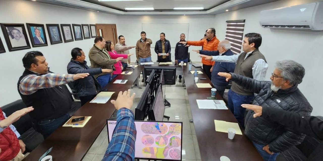 Integran el Consejo Municipal de Desarrollo Urbano