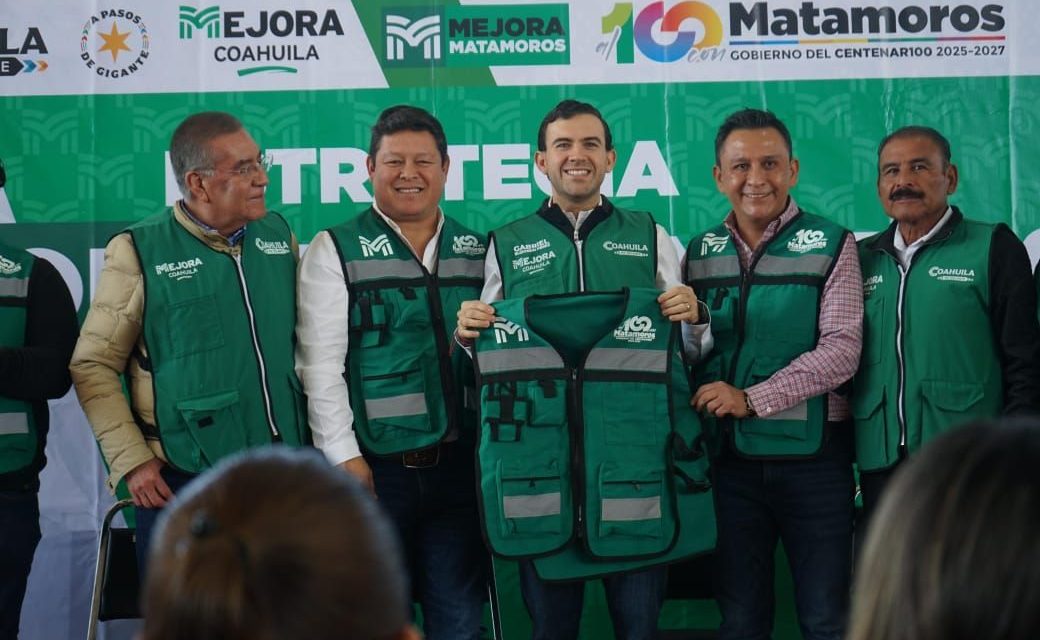 Presentan la estrategia Mejora Matamoros