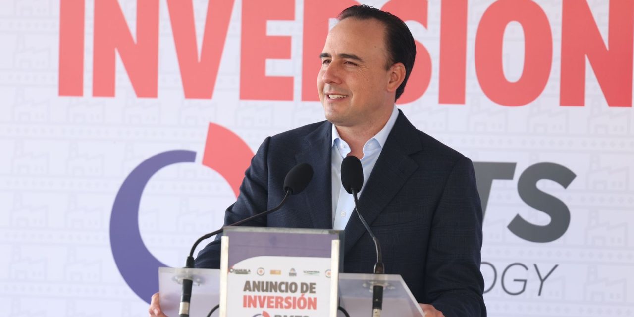 Llegan más inversiones y empleos a Coahuila