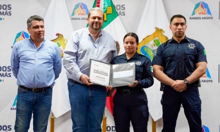 Reconoce Tomás Gutiérrez valentía de oficial de Policía de Ramos Arizpe