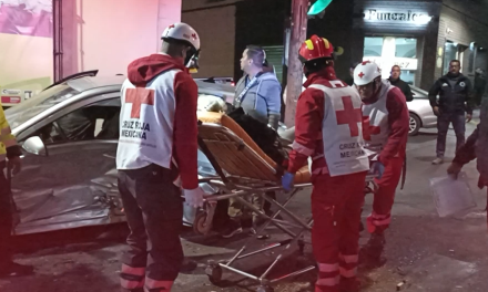 Briago deja daños y dos lesionados en la Zona Centro de Saltillo