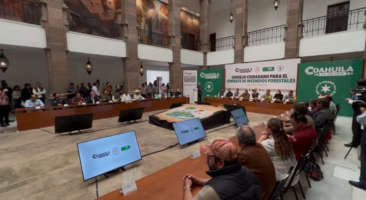Renuevan consejo estatal ciudadano de combate a incendios forestales