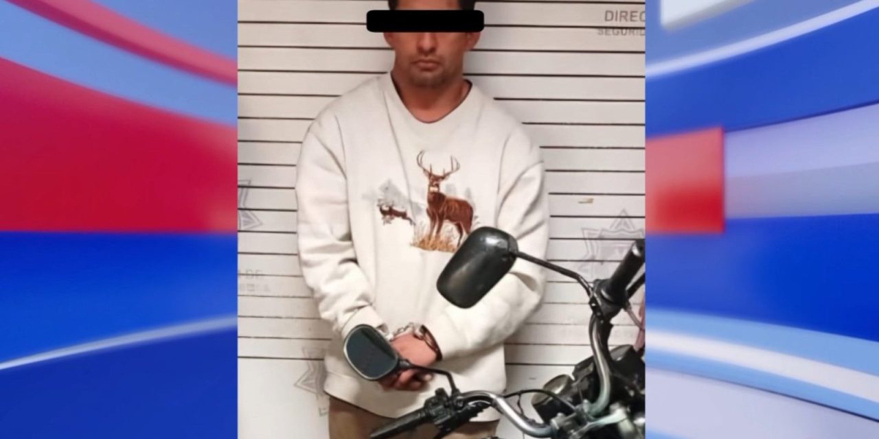 Detiene policía Saltillo a dos individuos que llevaban motos robadas