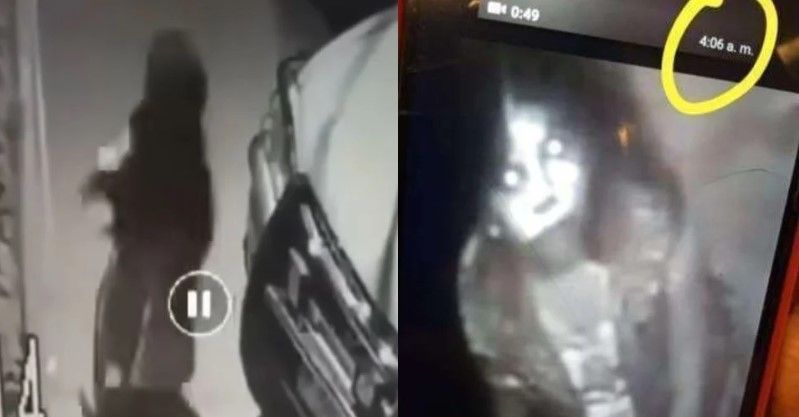 Video: Aparece niña fantasma en el AIFA  y genera pánico