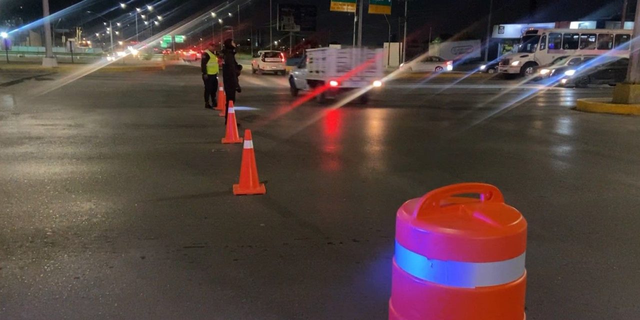 Funciona el operativo vial en Periférico y Valdez Sánchez