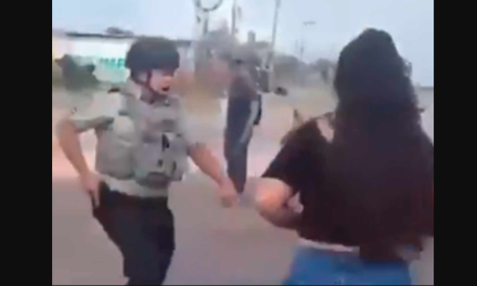 Saqueadores se enfrentan a la Guardia Nacional tras rapiñar lavadoras en San Luis Potosí