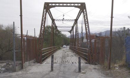 Puente Negro en malas condiciones