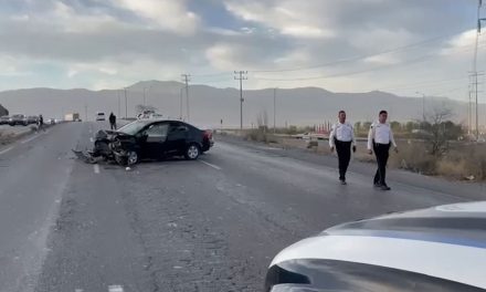 Choque frontal en libramiento Flores Tapia deja un muerto