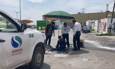 Asegura Simas Monclova abastecimiento de agua