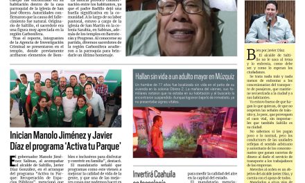 Portada RCG Carbonífera [22 de marzo de 2025] Lamentan en Nueva Rosita el fallecimiento del padre Humberto García Badillo; refuerzan la inclusión en el Día Mundial del Síndrome de Down y más…