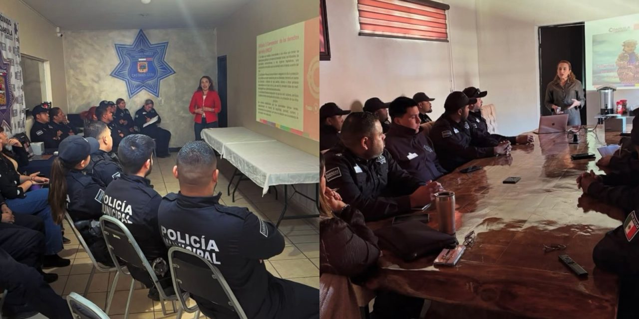 Capacita Pronnif a policías de la región Centro