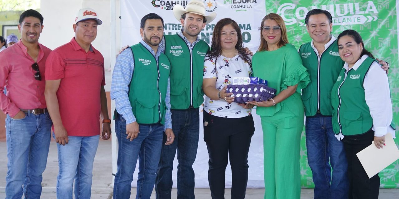 Llega Programa Alimentario de Huevo y Leche a la región Centro