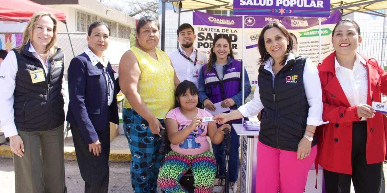 DIF Coahuila se mantiene cerca de las familias