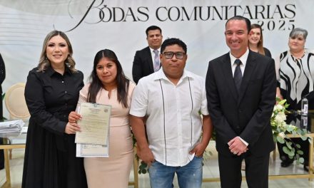 Legalizan su unión 111 parejas en bodas comunitarias de Acuña