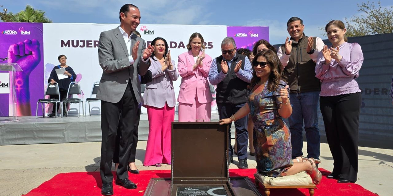 Entregan en Acuña la presea Mujer Empoderada 2025