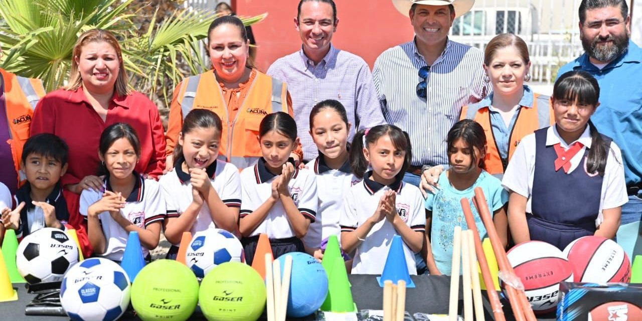 Invierte Gobierno de Acuña para mejorar las escuelas