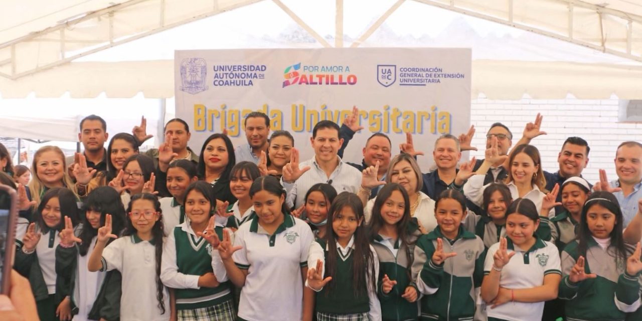 Realiza UAdeC nueva brigada ‘Lobos en tu Colonia’