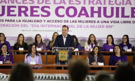 Mantiene Coahuila acciones permanentes en beneficio de las mujeres