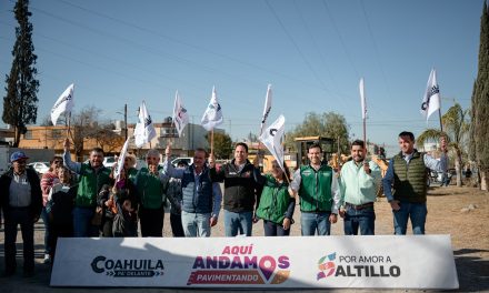 Inicia Javier Díaz obras de pavimentación en Virreyes Popular