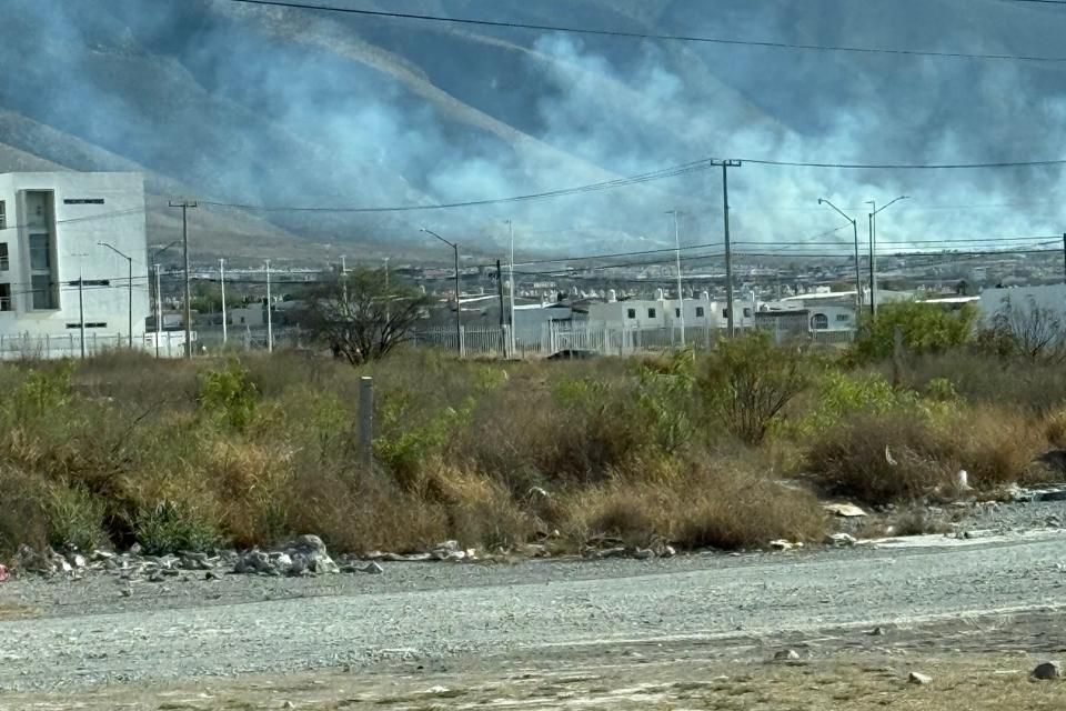 Controlan incendio en el sector Nueva Imagen