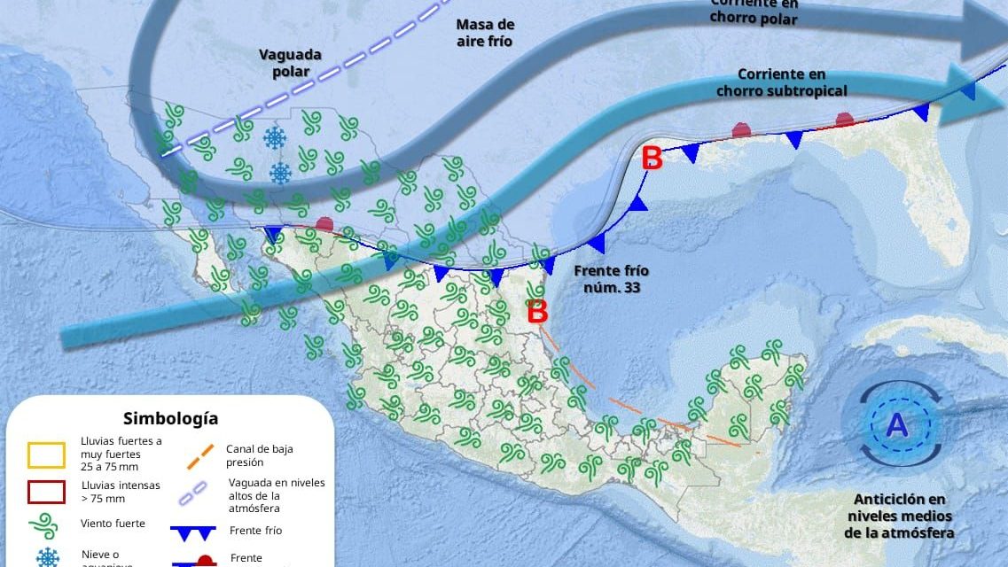 Bajará la temperatura en la región por nuevo frente frío