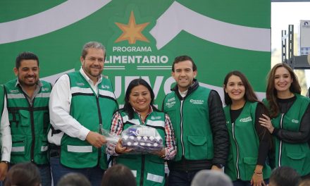 Programa Alimentario de Leche y Huevo llega a Ramos Arizpe