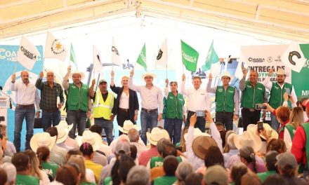 Arranca Manolo Jiménez los festejos del centenario de Múzquiz con obras