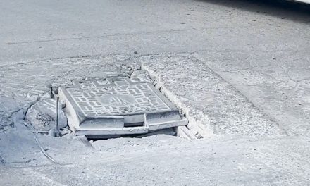 Peligrosa trampa para automovilistas en la colonia Analco de Ramos Arizpe