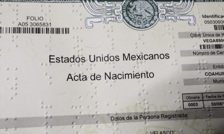 Coahuila pa´ delante en inclusión con la impresión de actas de nacimiento en braille