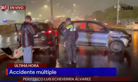 Lluvia sorprende a saltillenses… y ocasiona sus ‘clásicos’ choques; ahora fue al sur de la ciudad
