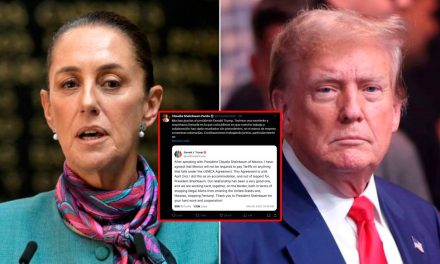 ¡México no pagará aranceles! ‘Tuvimos una excelente llamada con Trump’: Sheinbaum