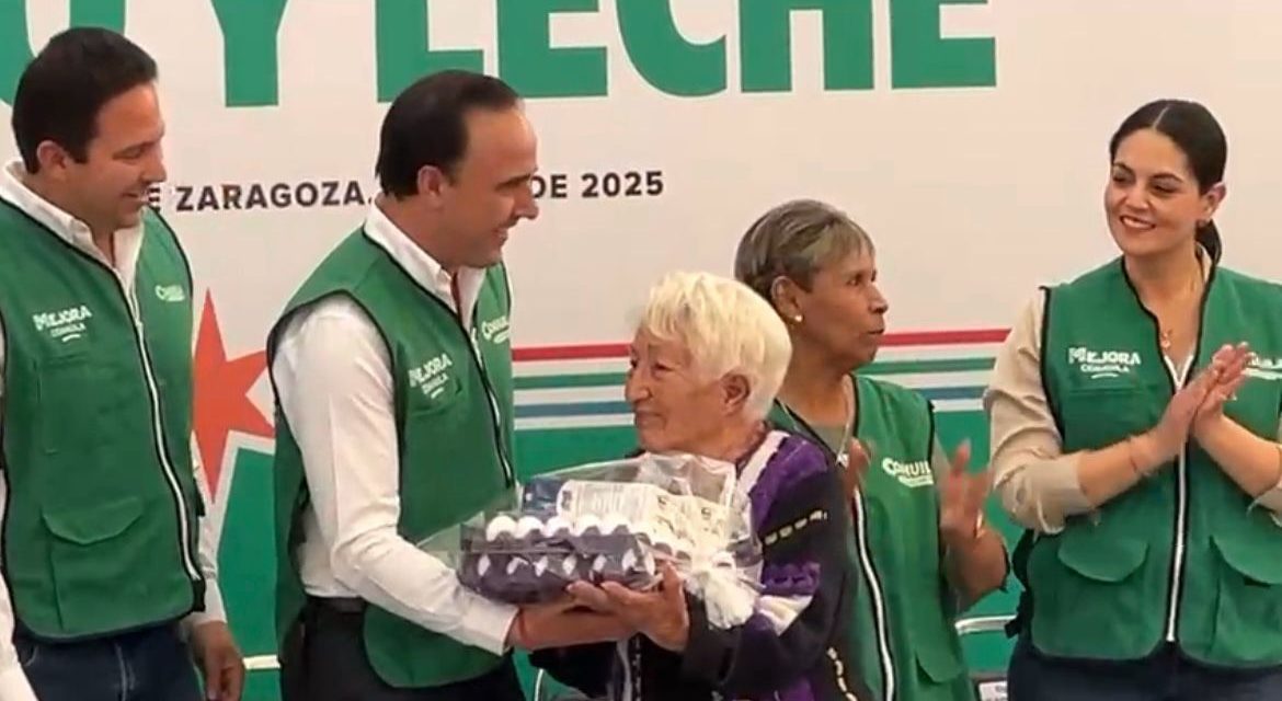 Cierra en Saltillo programa de huevo y leche