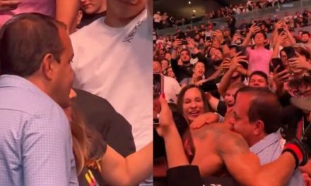 Cuauhtémoc Blanco aparece en evento de la UFC sin importarle sus acusaciones