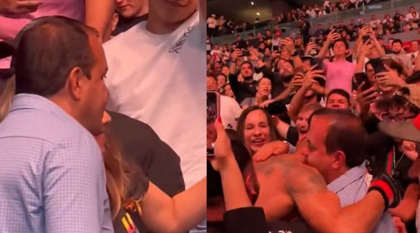 Cuauhtémoc Blanco aparece en evento de la UFC sin importarle sus acusaciones