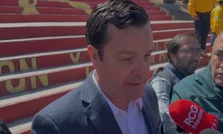 Niega Fiscal que elementos de seguridad utilizaran gas lacrimógeno contra manifestantes en el 8M