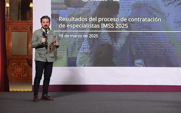 Contrata IMSS a más de 9 mil especialistas en draft 2025